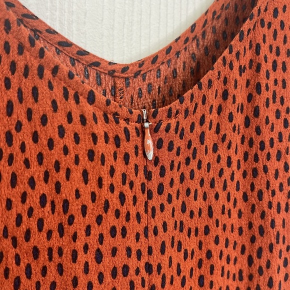 ELK The Label - Jorum Cheetah Tie At Shoulder Flowy Sleeveless Jumpsuit Size 2 - Picture 12 of 13